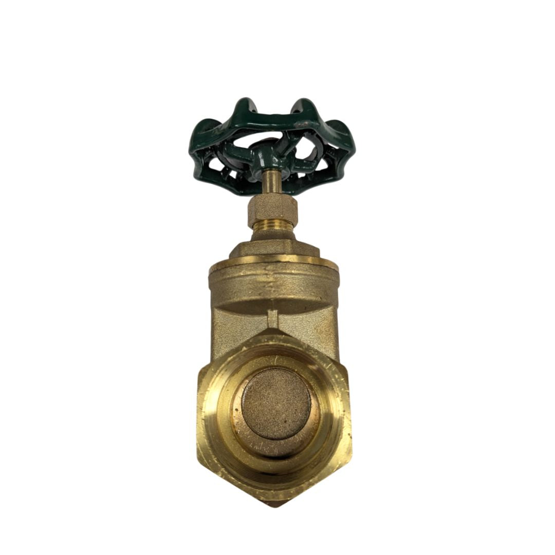 1.5" GATE VALVE SIDE VIEW SHOWING THREADS