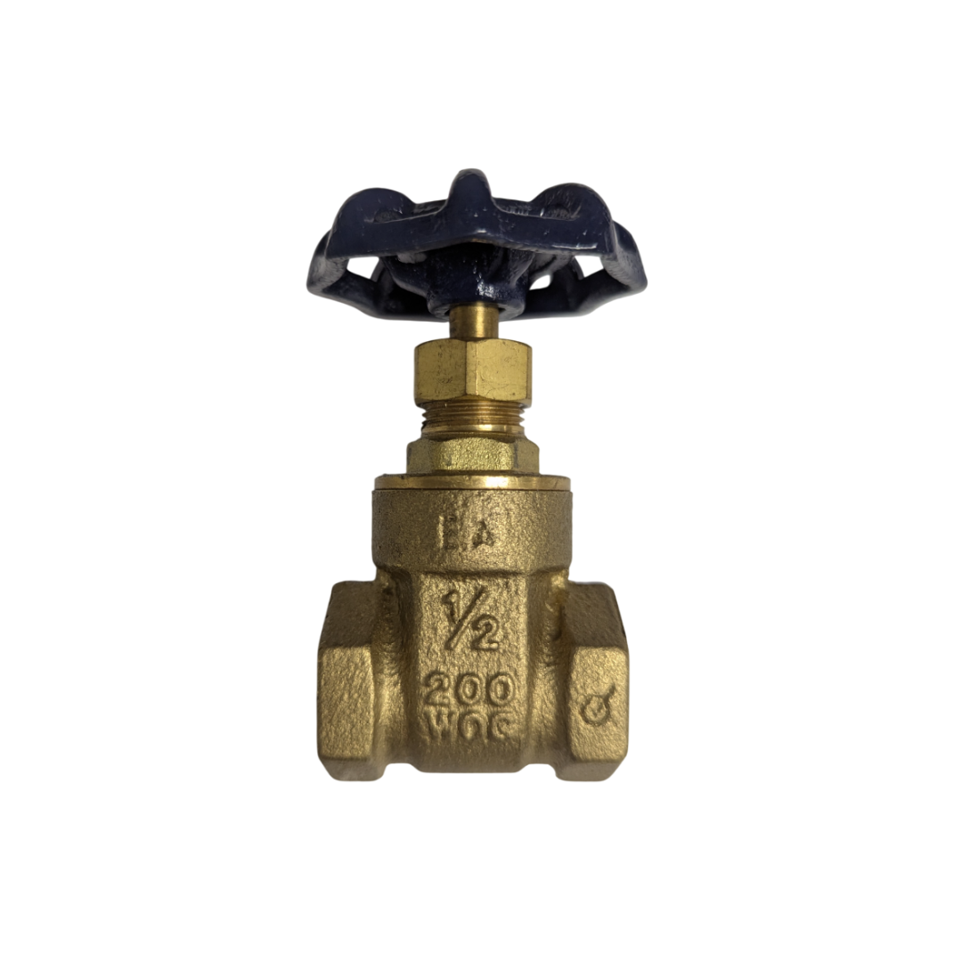 Heavy Duty Forged Lead Free Brass Gate Valve, 1/2 Inch IPS
