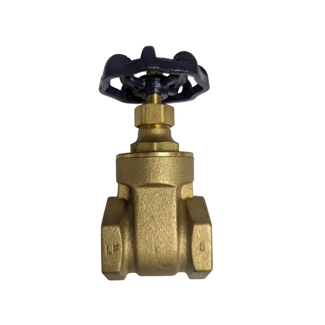 Heavy Duty Forged Lead Free Brass Gate Valve, 1 Inch IPS