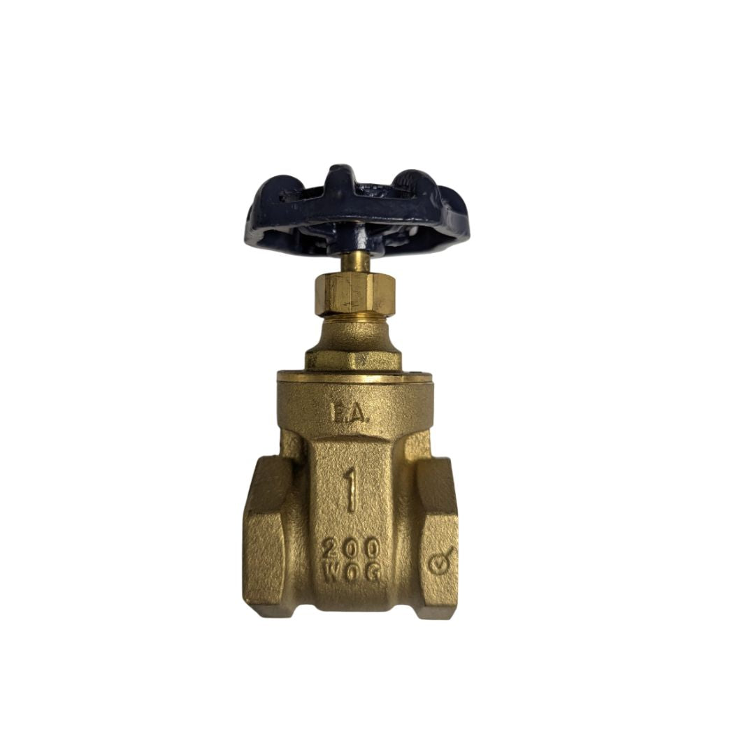 Heavy Duty Forged Lead Free Brass Gate Valve, 1 Inch IPS