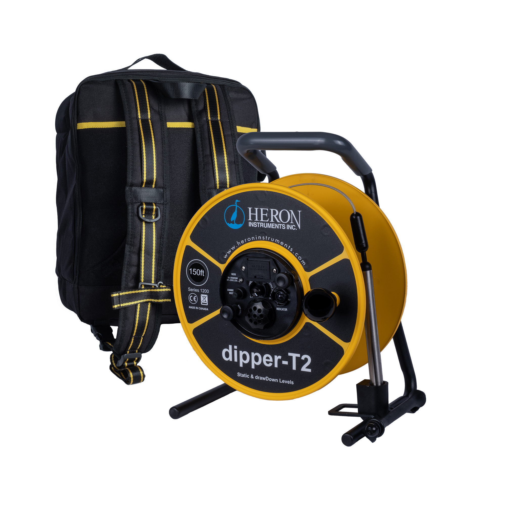 Heron dipper-T2 Dual Function Water Level Meter w/ Fixed Probe