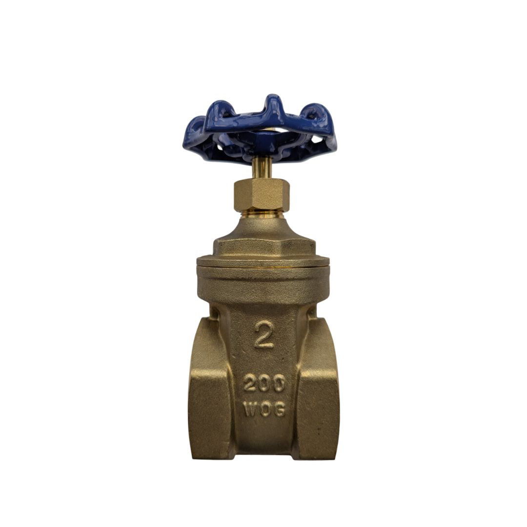 Heavy Duty Forged Lead Free Brass Gate Valve, 2 Inch IPS