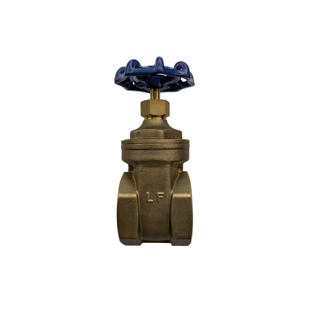Heavy Duty Forged Lead Free Brass Gate Valve, 2 Inch IPS