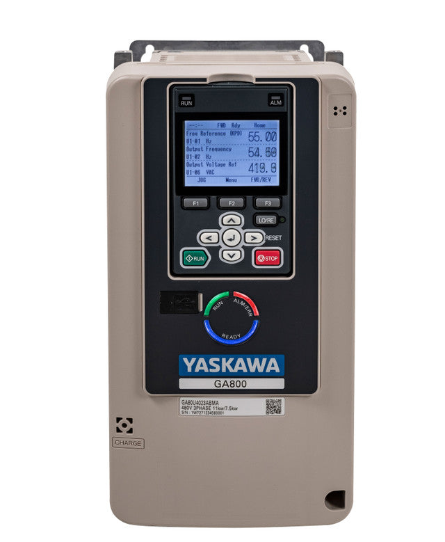 Yaskawa GA80U2313ABM 125 HP 240V 1 Phase Variable Frequency Drive