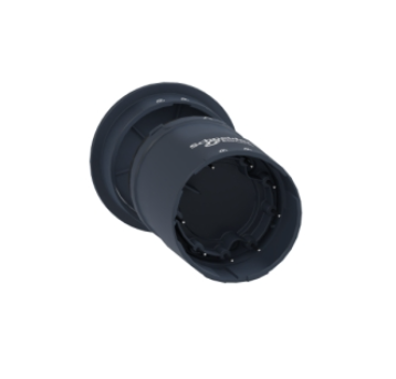 Schneider XVUC21B Base Unit Top Cover For Modular Tower Lights Harmony XVU Black 60mm 24v
