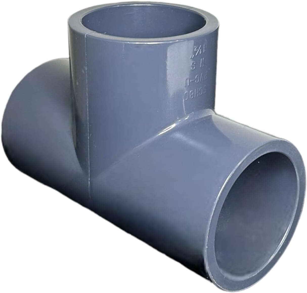 ERA SCH 80 PVC TEE - 1-1/2