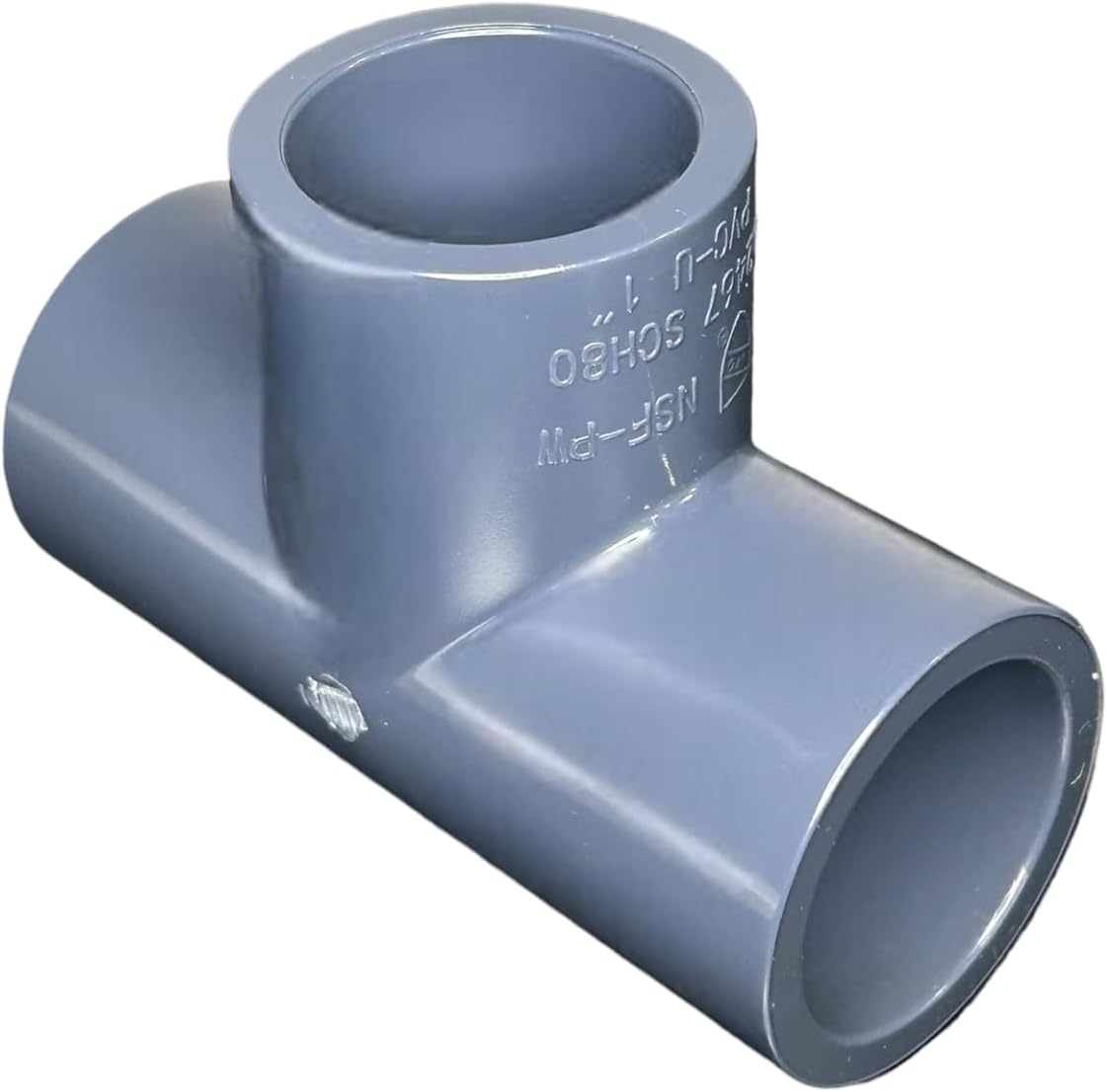 ERA Sch 80 PVC 1 Inch Tee, Socket, NSF Compliant
