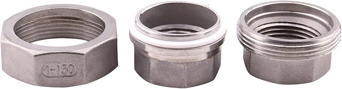 1 Inch NPT Stainless Steel Union, 304SS, Class 150