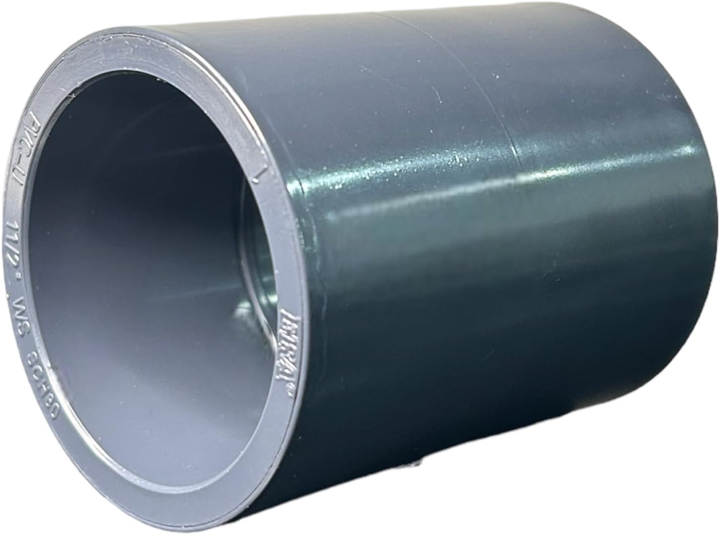 ERA Sch 80 PVC 1-1/2 Inch Coupling, Socket x Socket, NSF Compliant