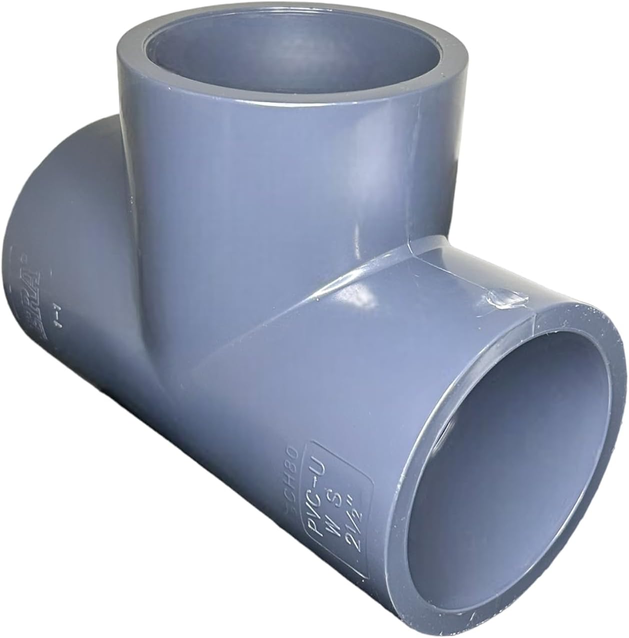 ERA Sch 80 PVC 2-1/2 Inch Tee, Socket, NSF Compliant