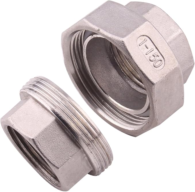 1 Inch NPT Stainless Steel Union, 304SS, Class 150