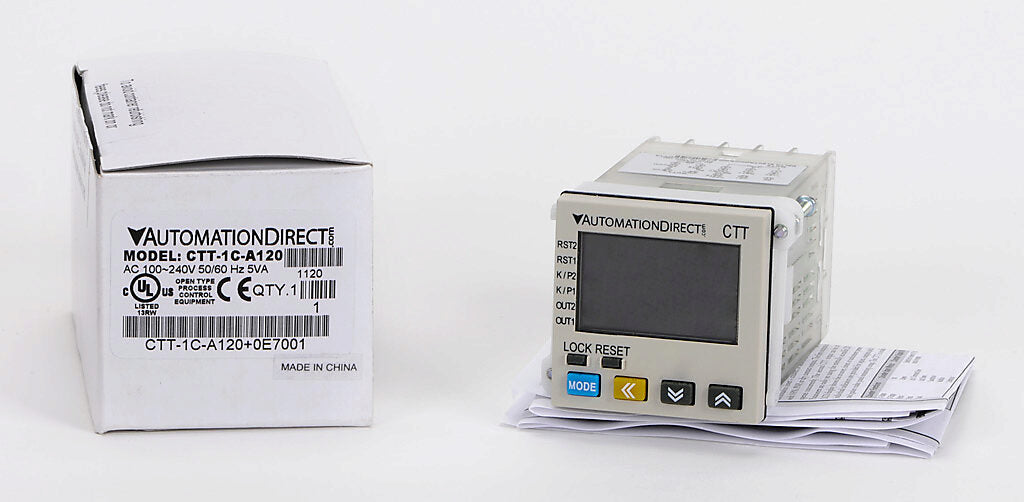 Automation Direct CTT-1C-A120 Multi-function Digital Counter/Timer/Tachometer