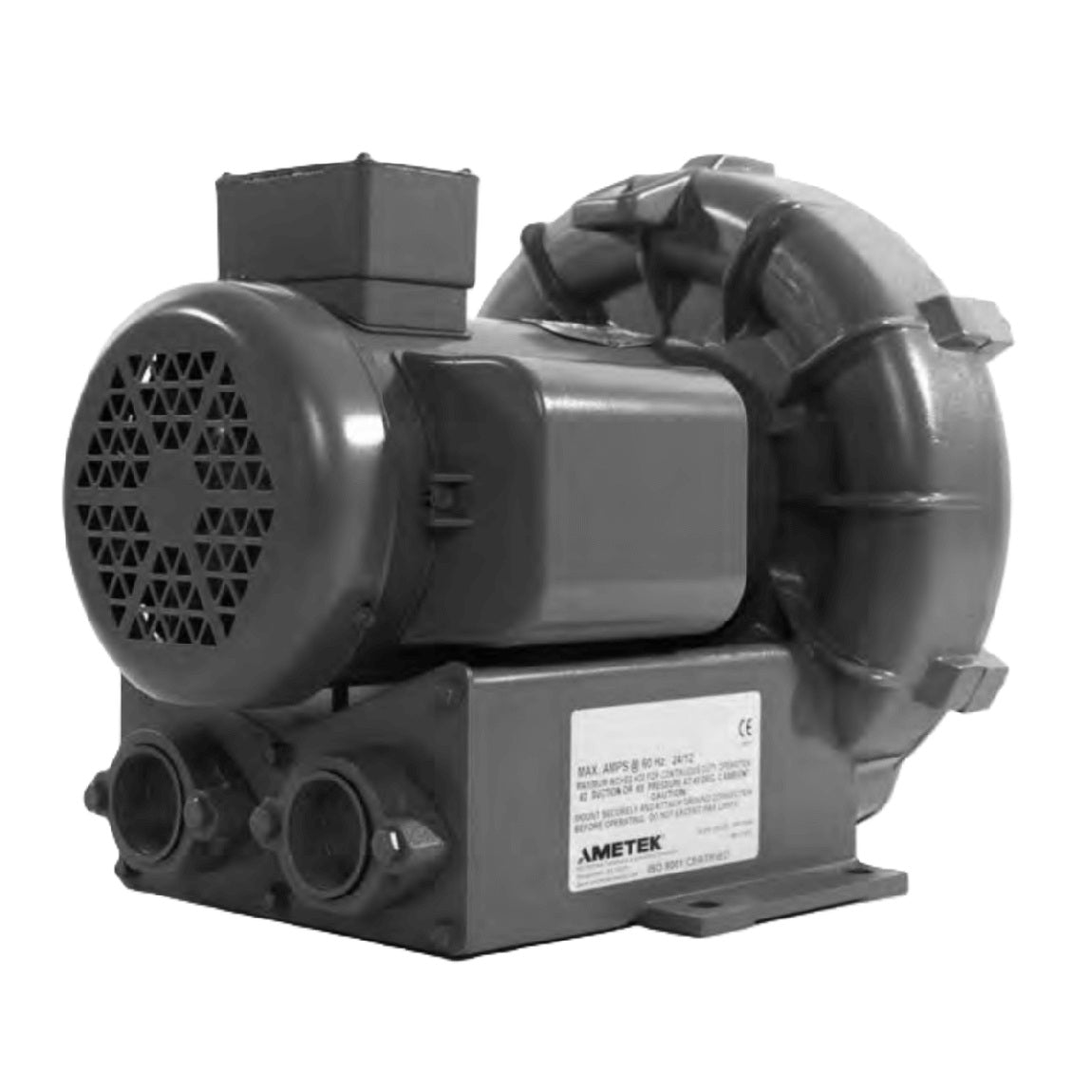 AMETEK Rotron DR454 1.5 HP Industrial Regenerative Blower