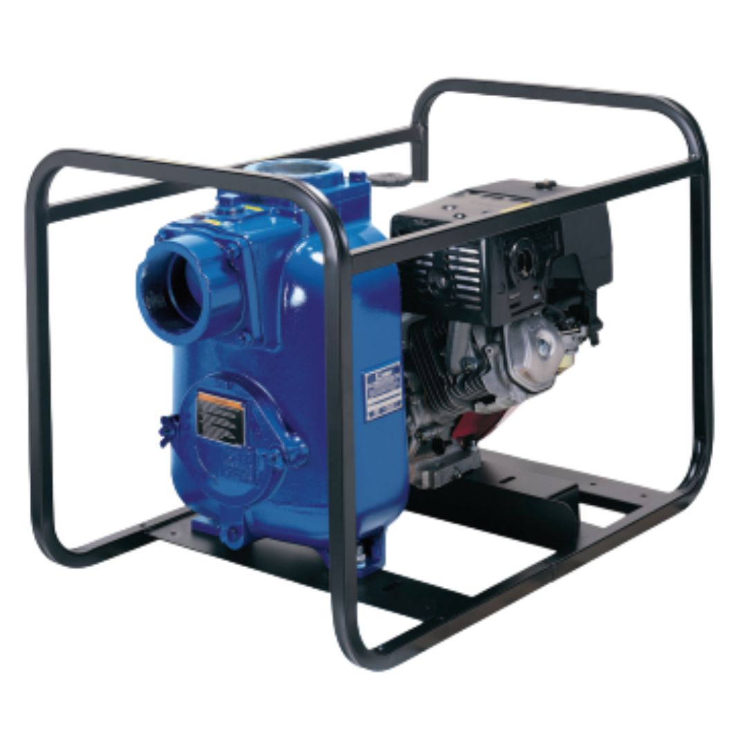 AMT 14D1-GX390 4 Inch Self Priming Trash Pump, 13 HP, Honda GX390 Motor