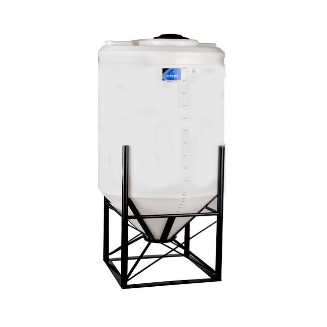 Ace Roto-Mold Flat Top Cone Bottom Tank CB0500-52