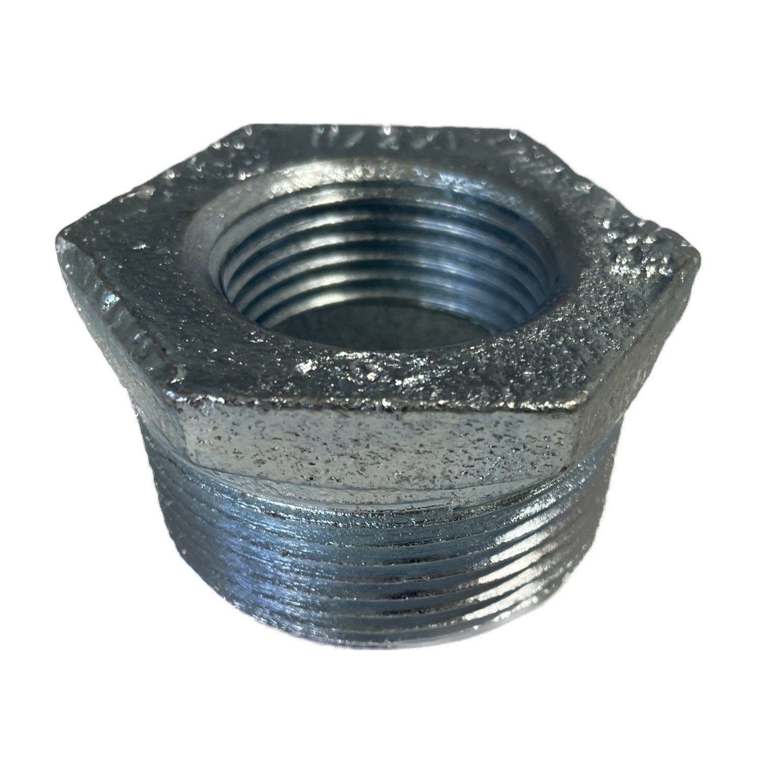 BMI Galvanized Reducing Bushing, 1-1/2" x 1"