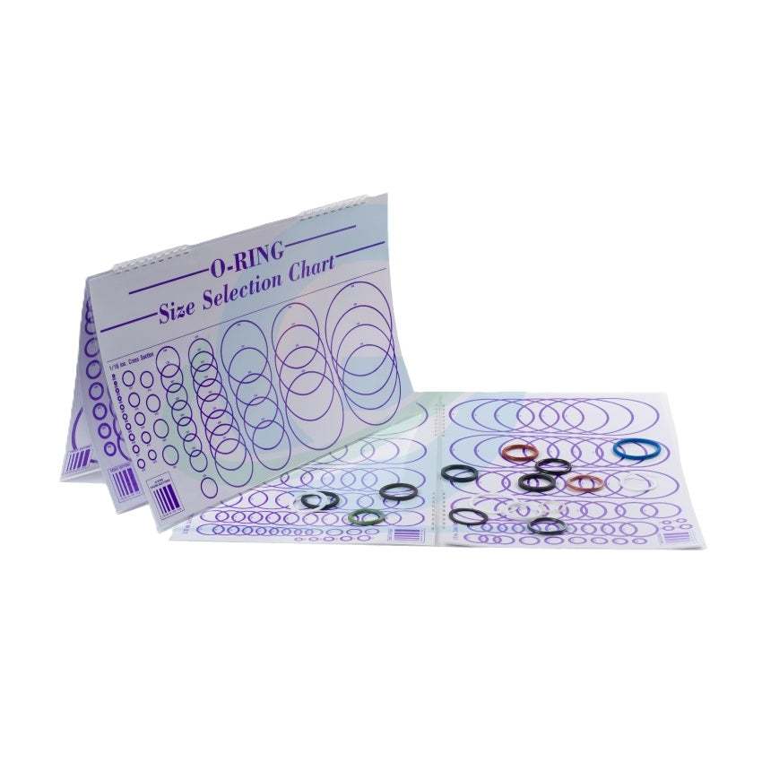 Global O-Ring 3-Page Laminated Size Chart