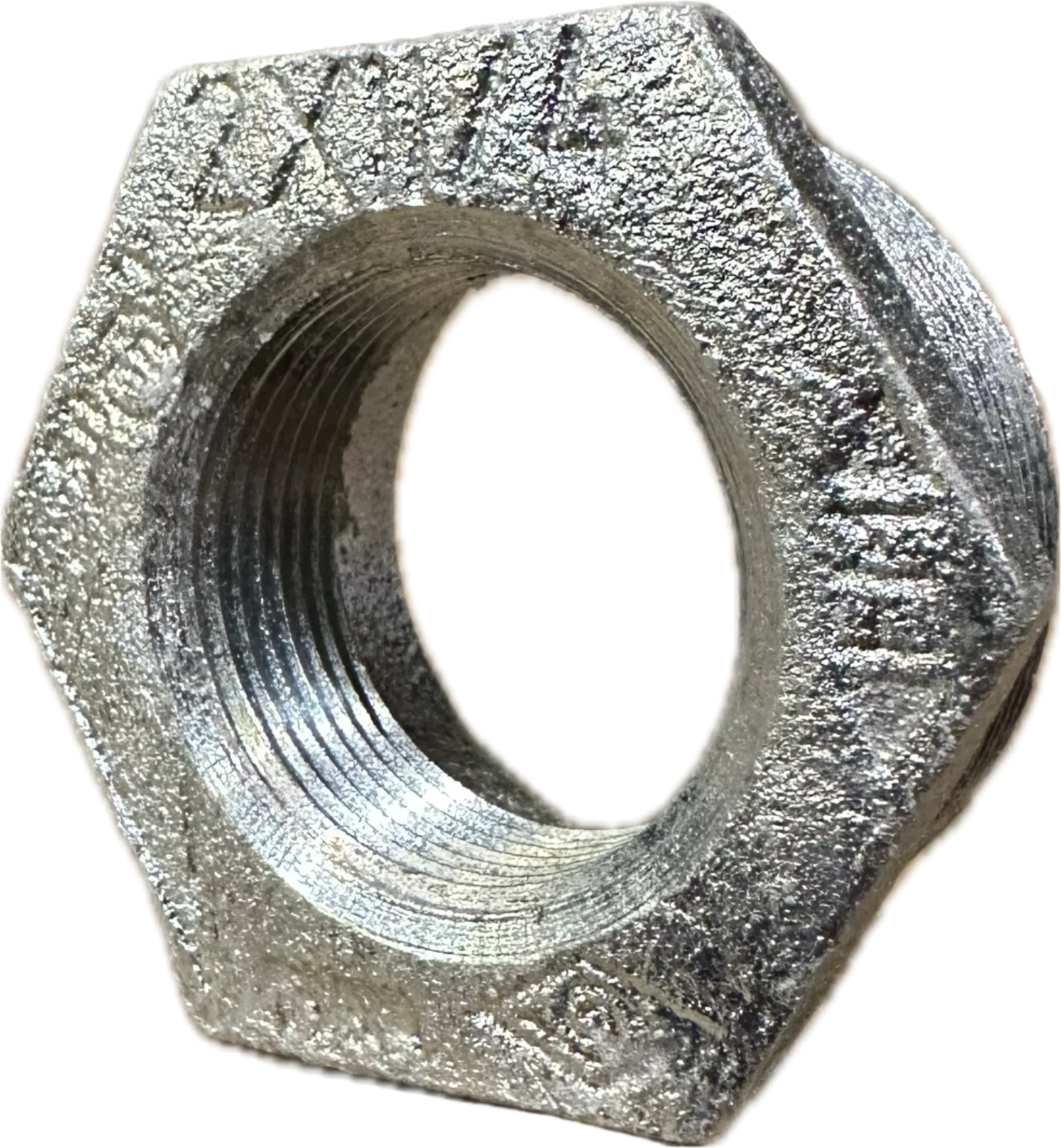 BMI 2" x 1-1/4" Galvanized Reducing Bushing, UL/FM