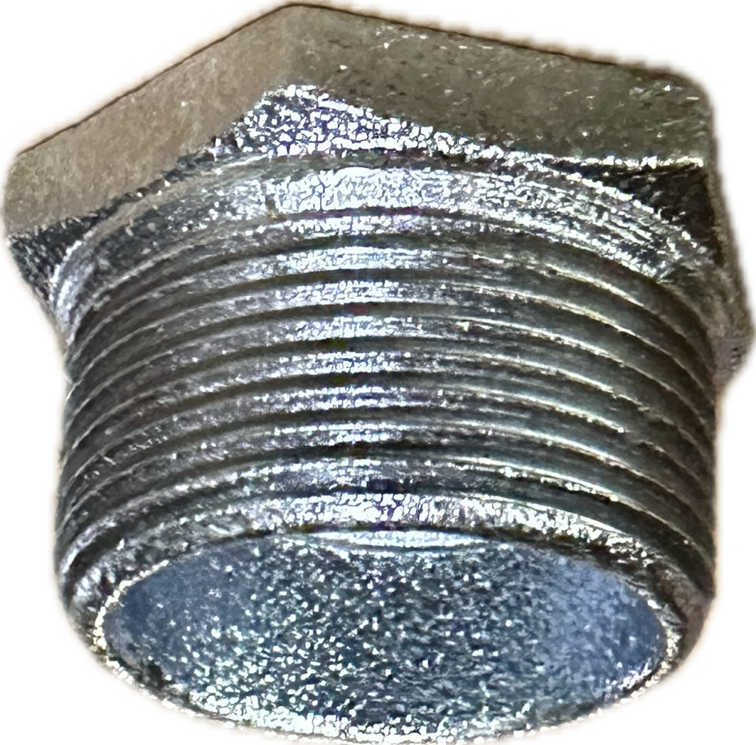BMI 1-1/4" x 3/4" Galvanized Reducing Bushing, UL/FM