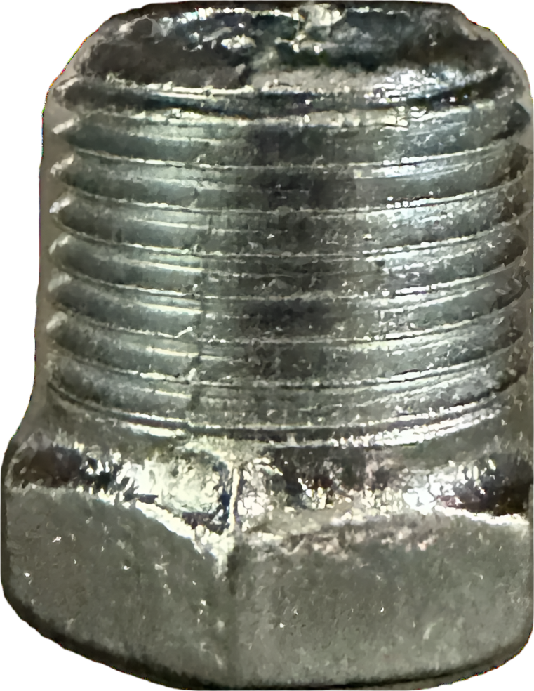 BMI 3/8" x 1/4" Galvanized Reducing Bushing, UL/FM