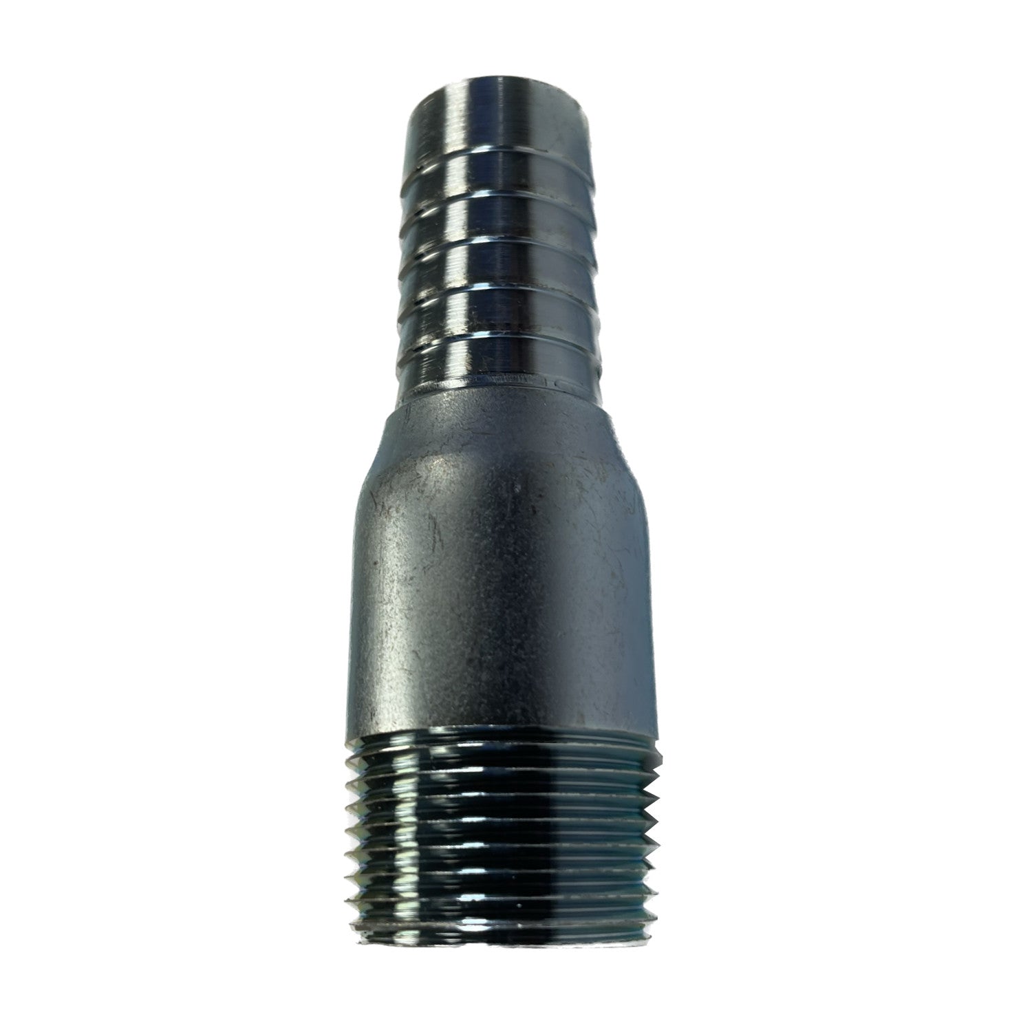 Galvanized King Nipple, 3/4 Inch MNPT Thread X Hose Barb