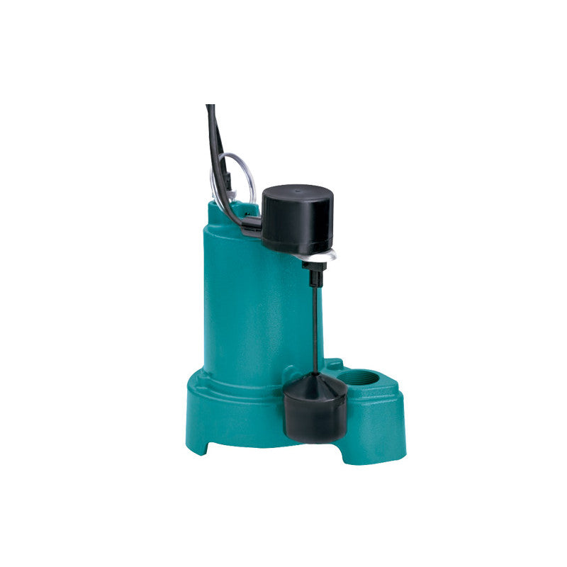 PRM 1/3 HP Sump Pump, 115V, 1-Phase, 1-1/2" NPT Outlet, UL Listed