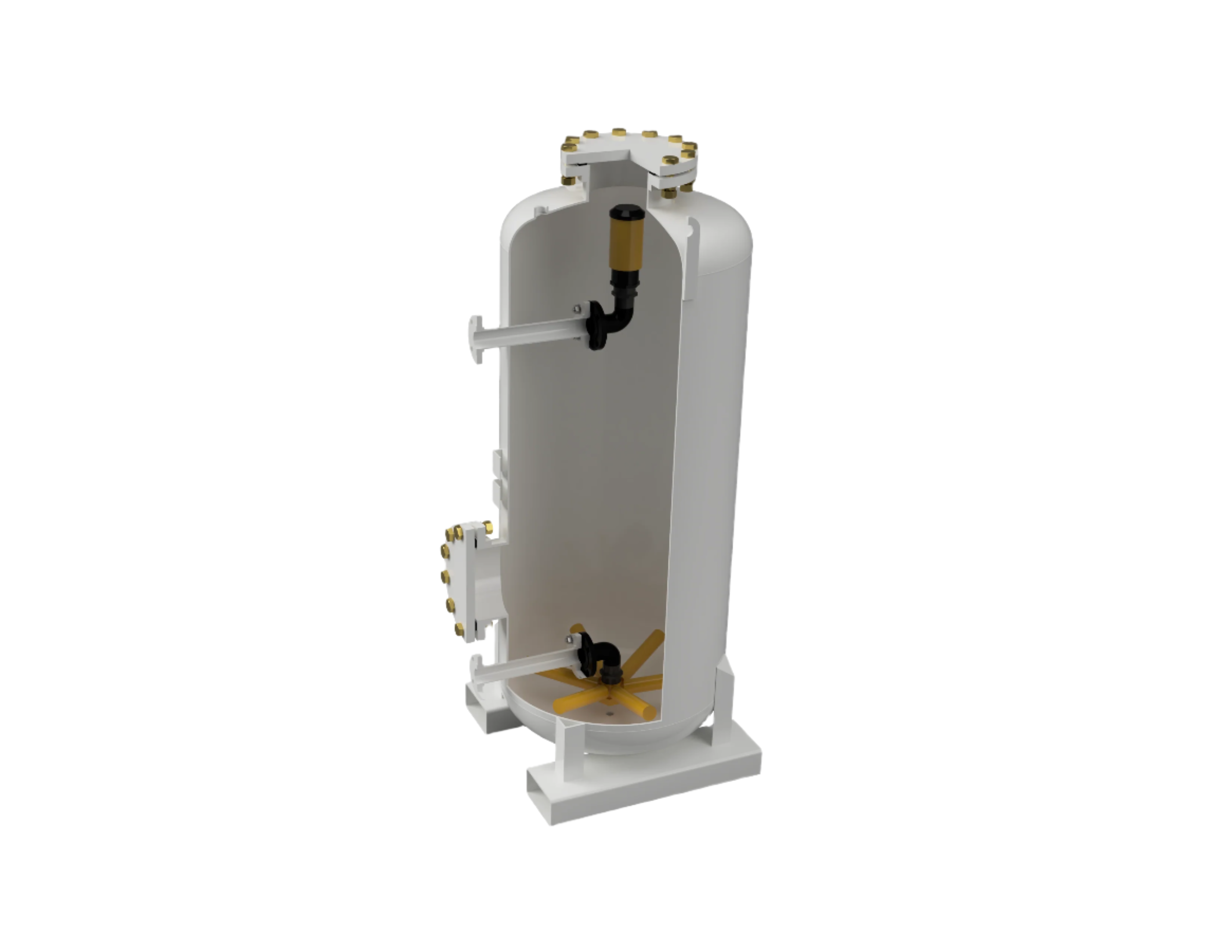 PRM Filtration ASME Certified HP500 Liquid Phase Carbon Vessel
