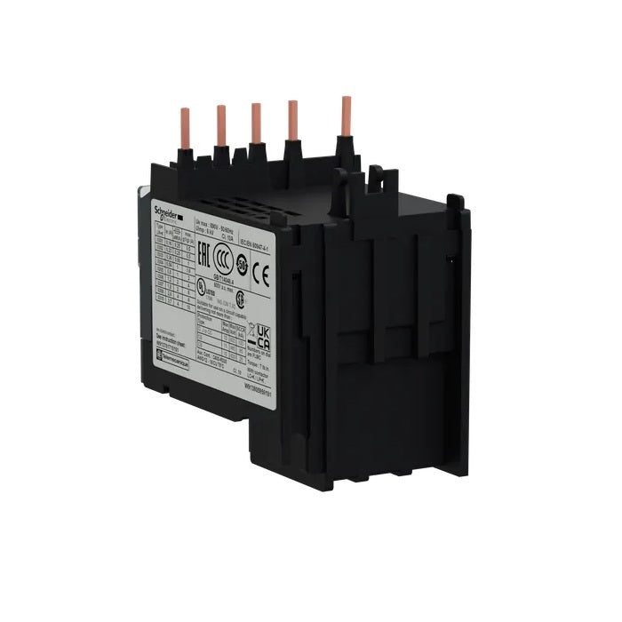 Schneider LR2K0305 Thermal Overload Relay, TeSys K, 0.54 to 0.8 A, Screw Clamp Terminals