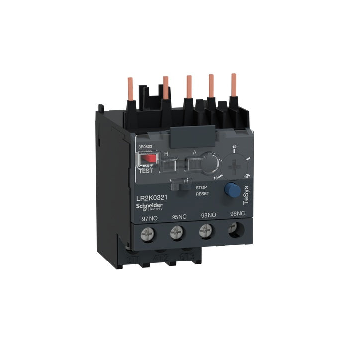 Schneider LR2K0321 Thermal Overload Relay, TeSys K, 10 to 14 Amp