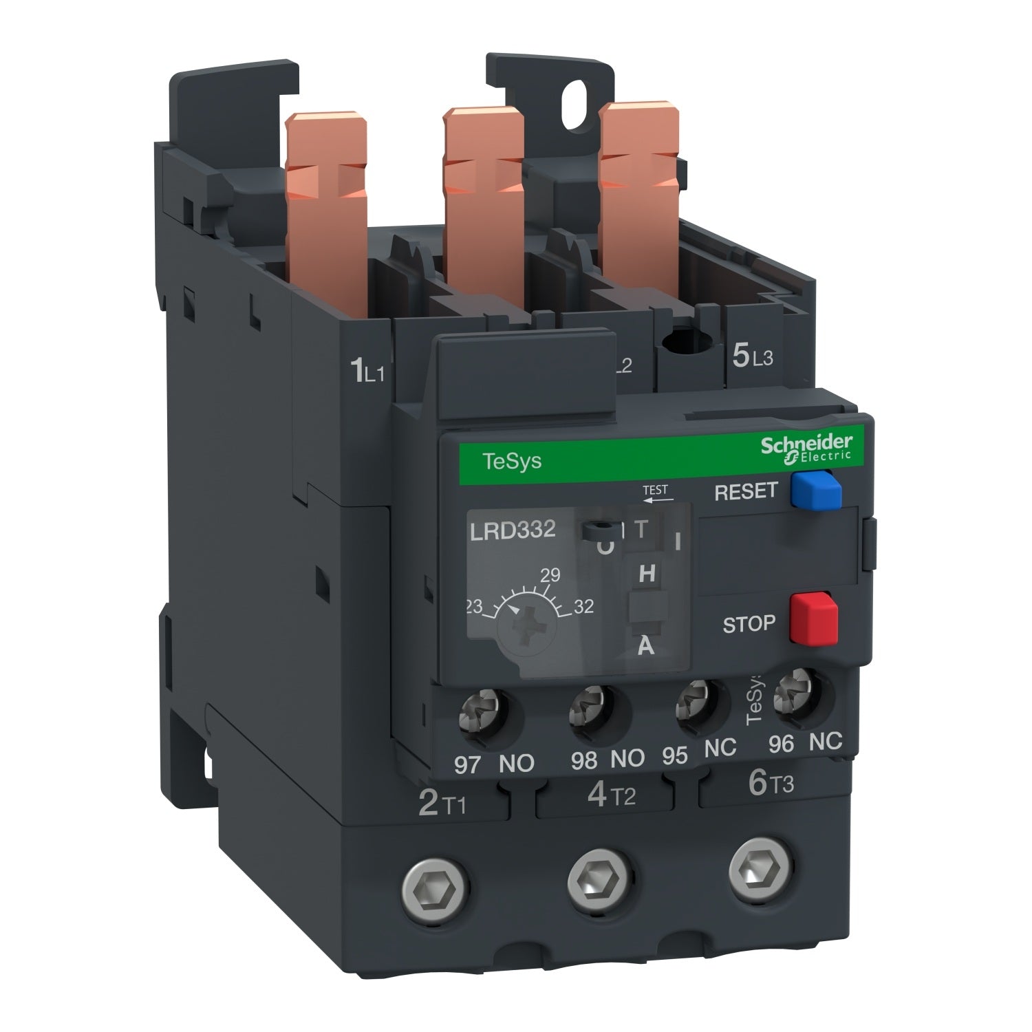 Schneider LR3D332 Thermal Overload Relay, TeSys Deca, 23 to 32 Amp