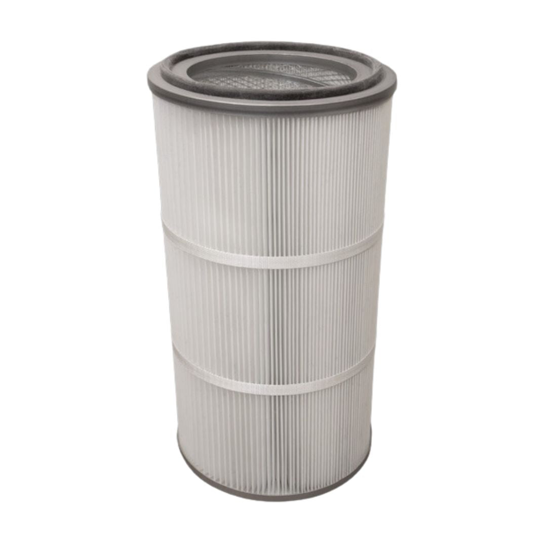 Dust Filter Cartridge - 13.8 Inch x 26 Inch Open Top/Open Bottom, Poly Spunbond - 4 Pack