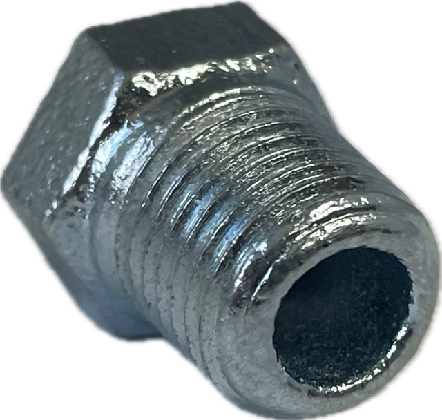 BMI 1/4" x 1/8" Galvanized Reducing Bushing, UL/FM