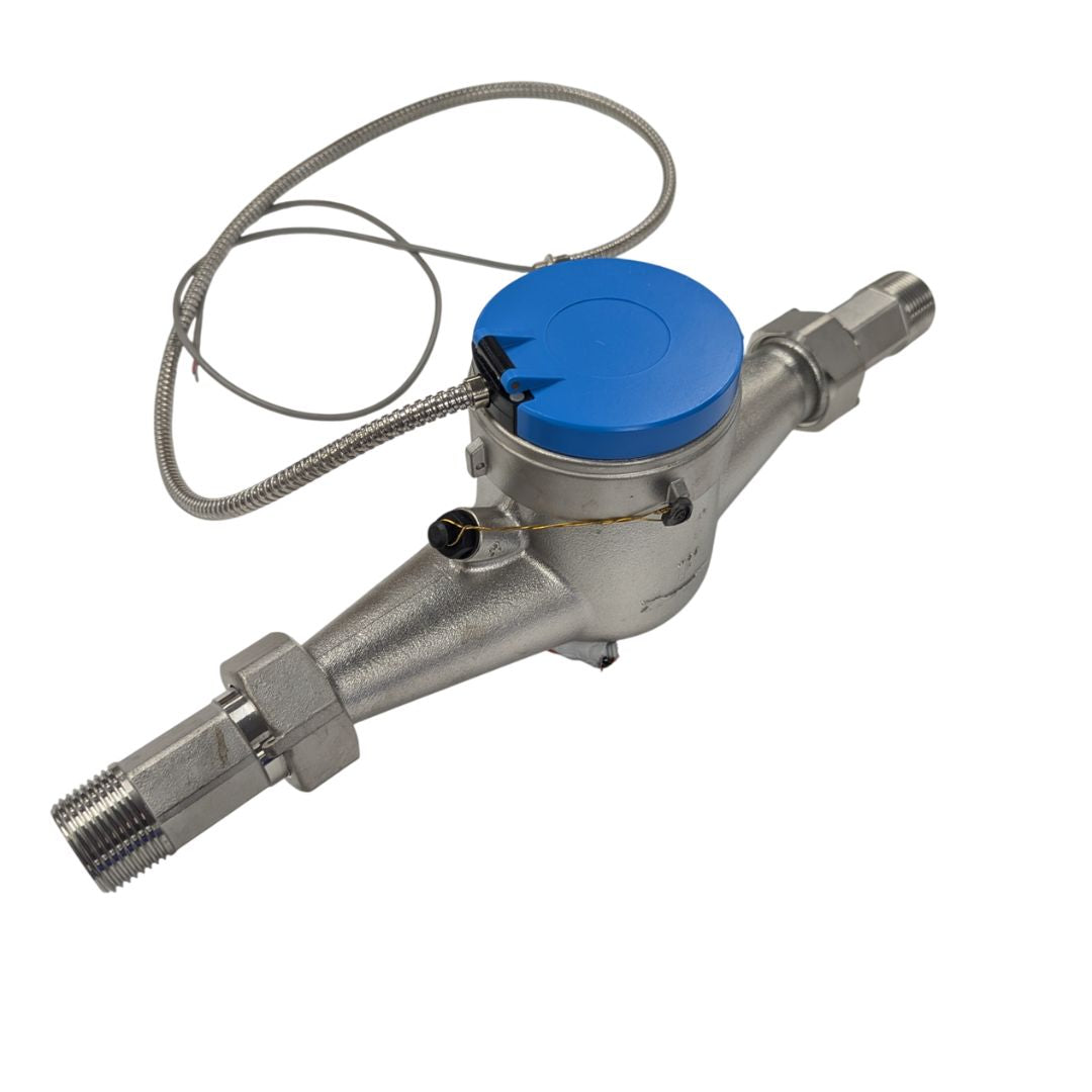 1" NSF Certified Stainless Steel Totalizing Water Meter