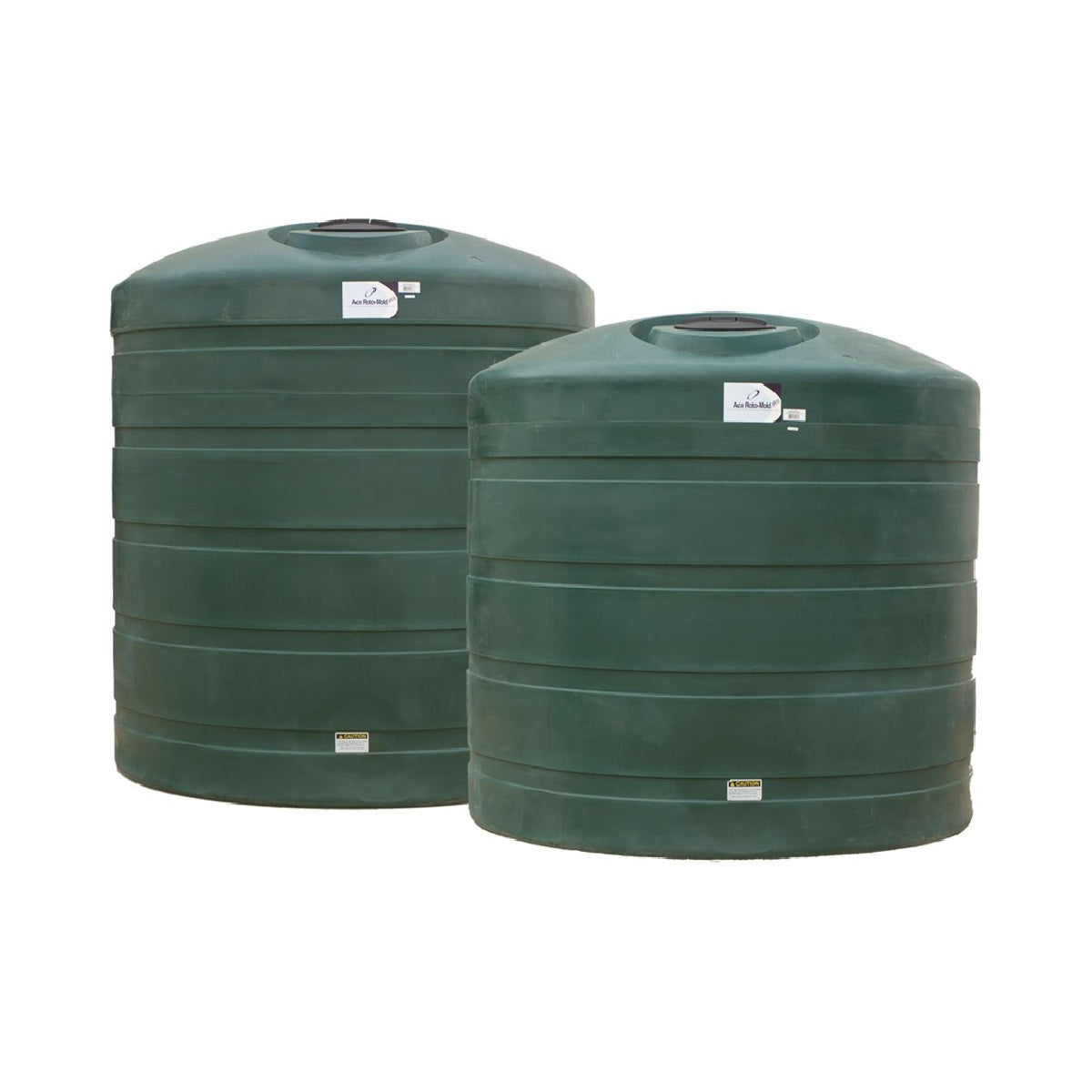 Ace Roto-Mold 3000 Gallon Vertical Flat Bottom H2O Water Tank, WO3000-VT
