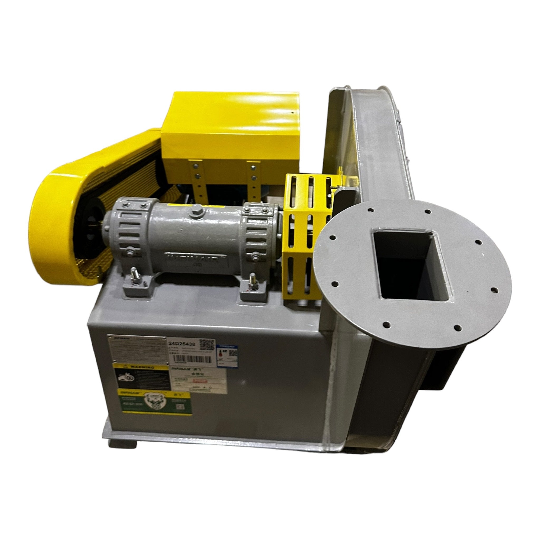 Infinair Backward Curved Centrifugal Fan, 4 HP Motor