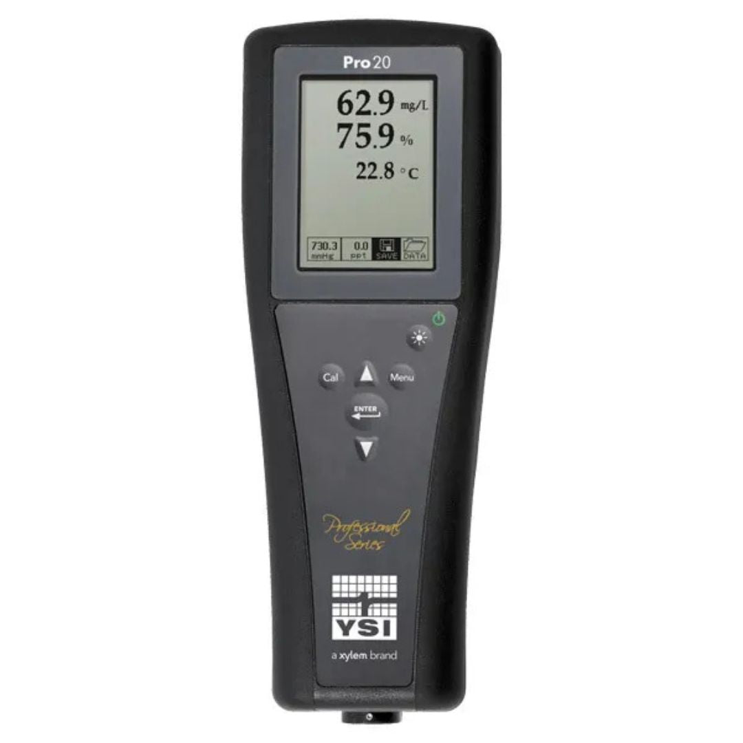 YSI Pro20 Dissolved Oxygen and Temperature Handheld Meter