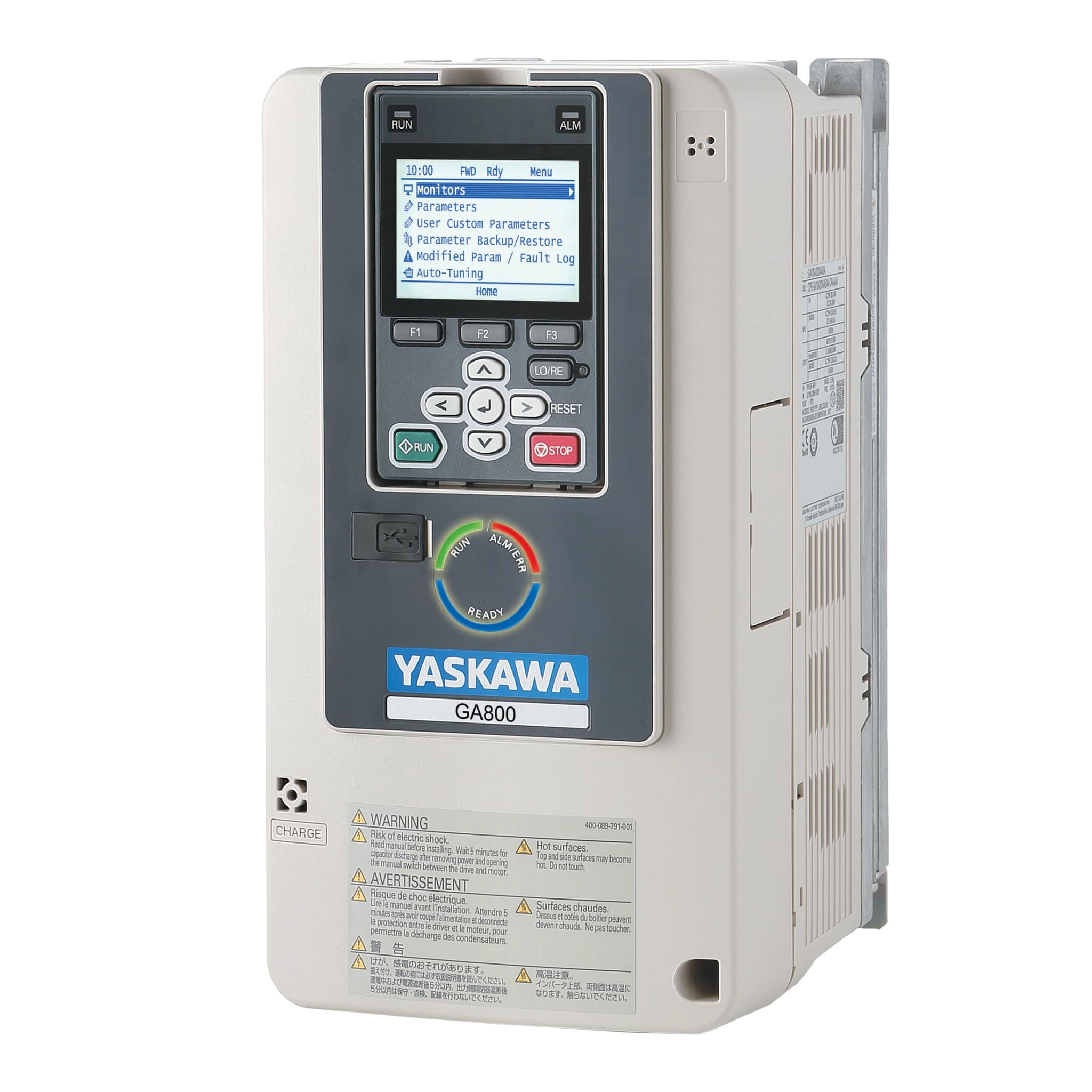 Yaskawa GA80U2070ABM 25 HP 240V 1 Phase Variable Frequency Drive