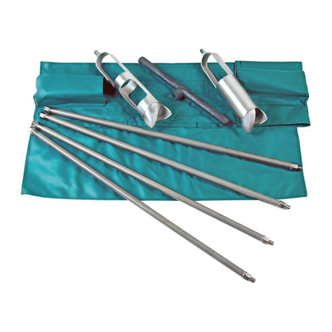 AMS 209.71 3-1/4 Inch X 3 Ft Mini Soil Auger Kit - 5/8 Inch Thread Connection