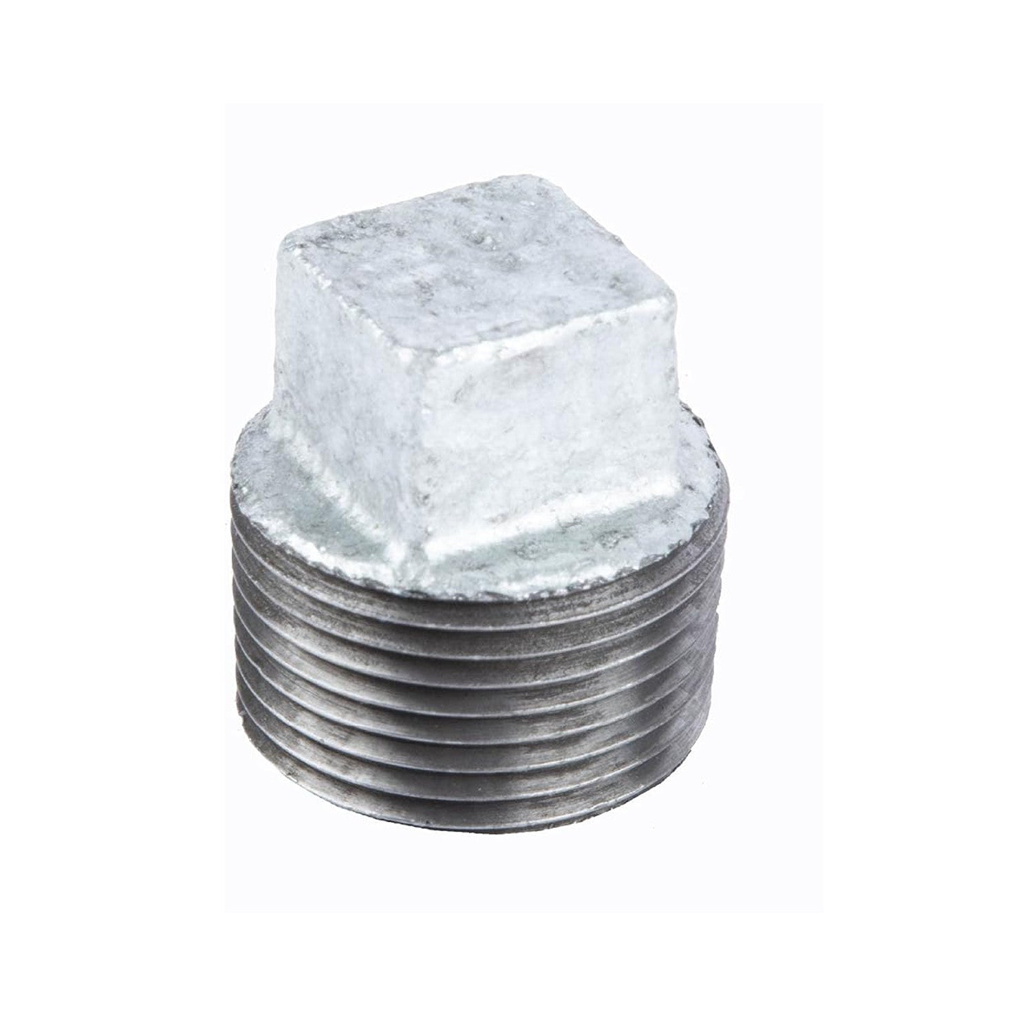 BMI 3/4 Inch NPT Galvanized Plug, 150#, UL/FM