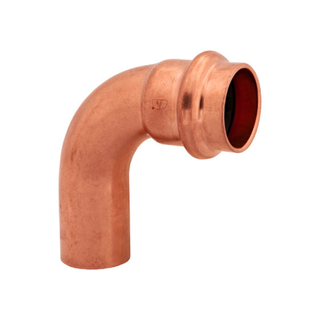 BMI 1-1/2 Inch Copper Press 90 Street Elbow