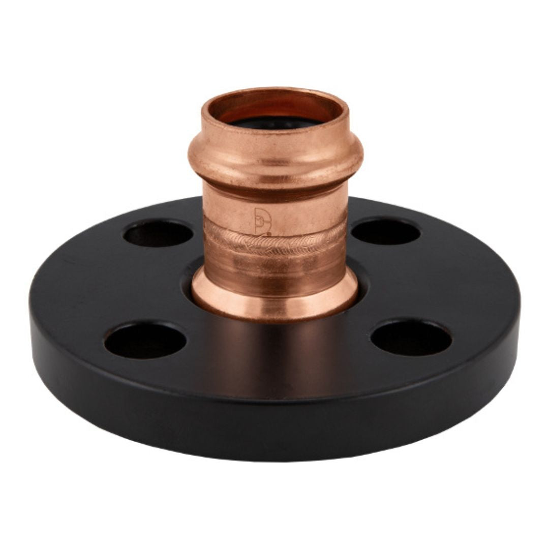 BMI 2-1/2 Inch X 7 Inch Copper Press Companion Flange #125 (4H)