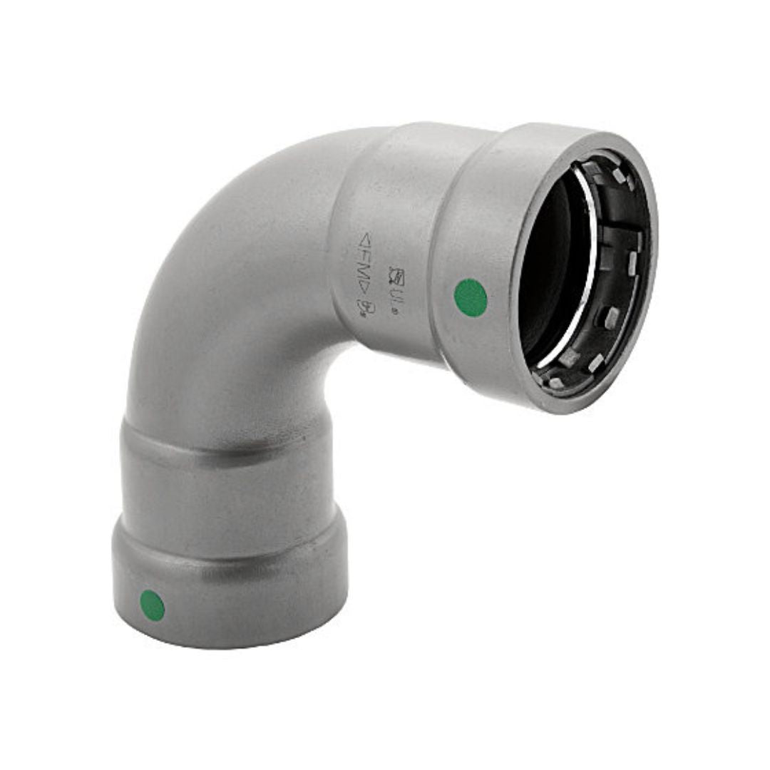 BMI 1/2 Inch Carbon Steel 90 Press Elbow - Carton of 10