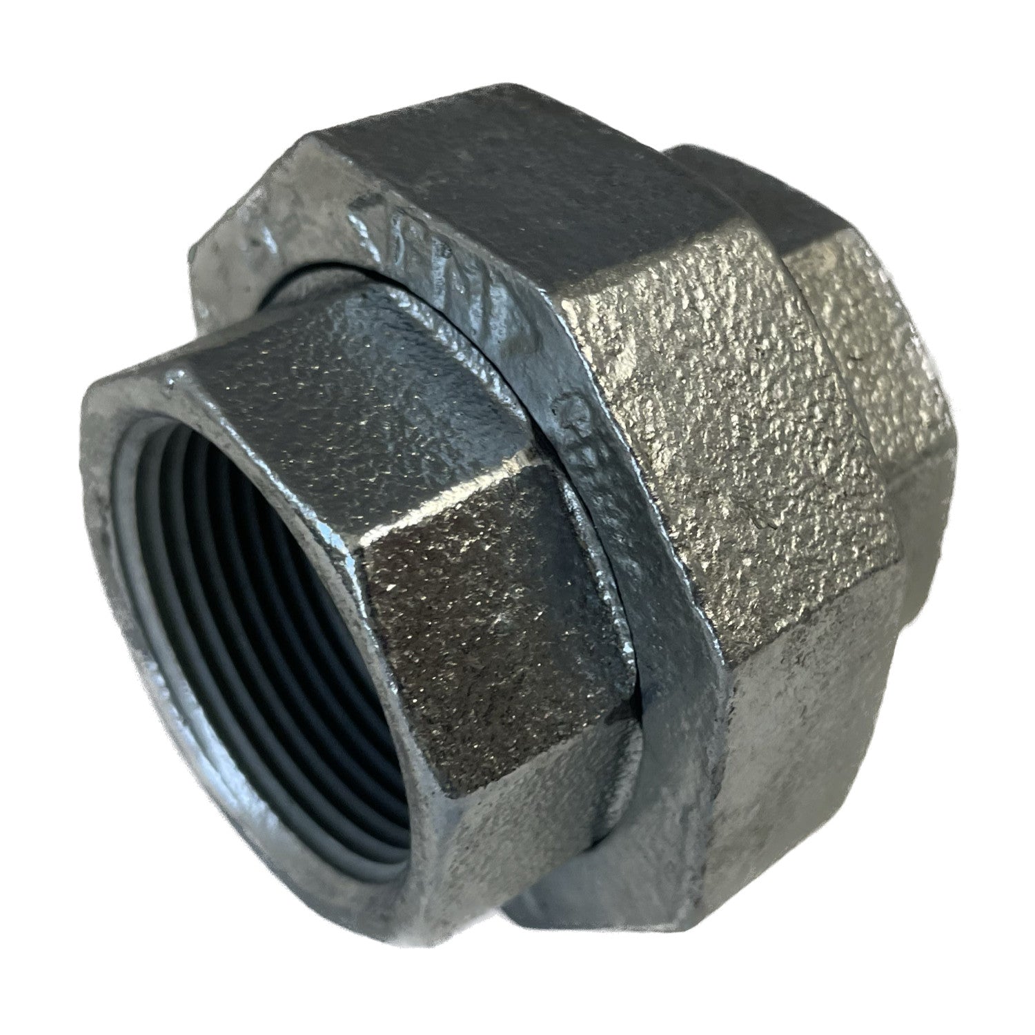 BMI 1-1/4 Inch NPT Galvanized Union, 150#, UL/FM