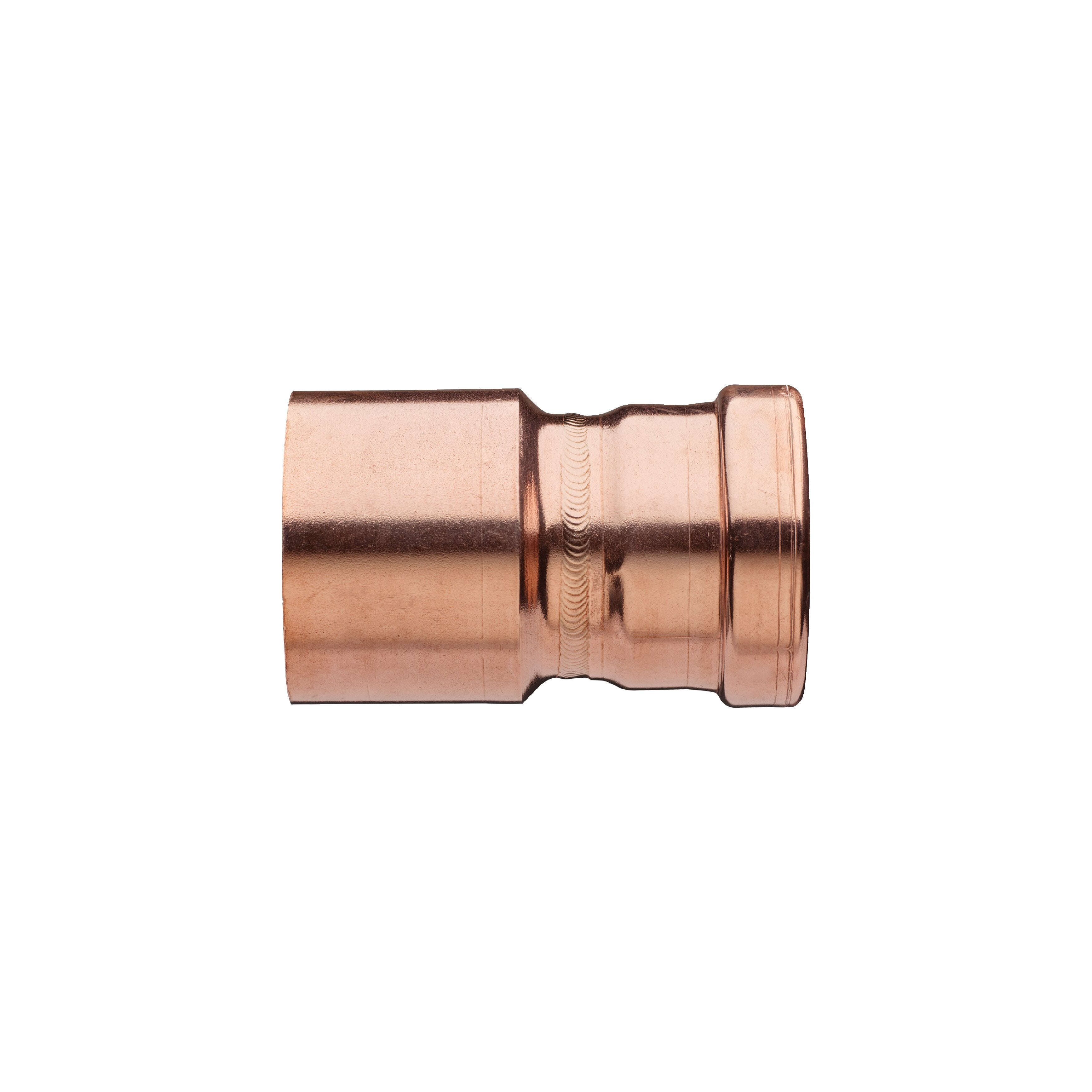 Bonomi 5V04001812 - 4 Inch x 2-1/2 Inch Copper Press M/F Reducing Coupling