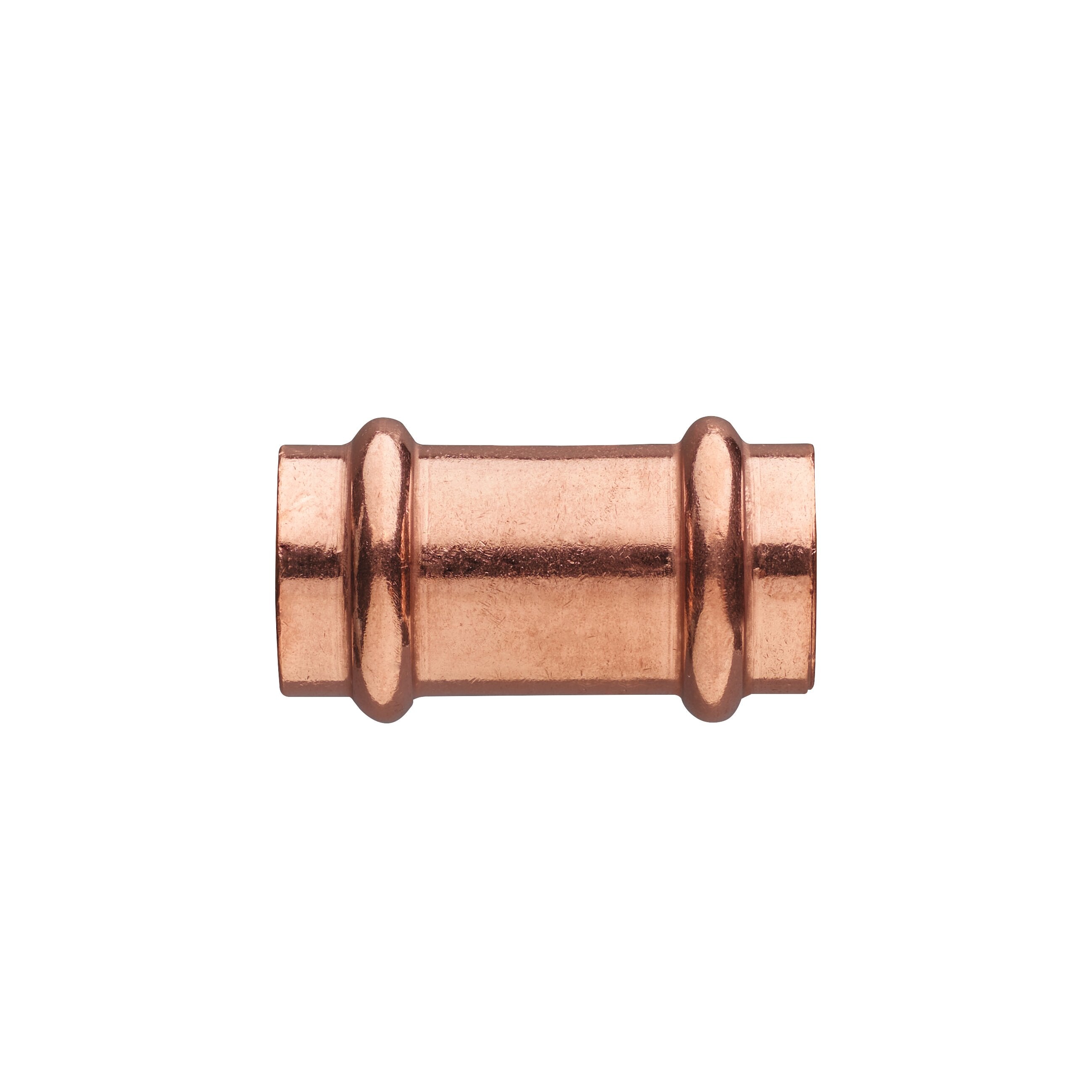Bonomi 5V050006 - 1-1/4 Inch x 1-1/4 Inch Copper Press Slip Coupling - Pack of 10