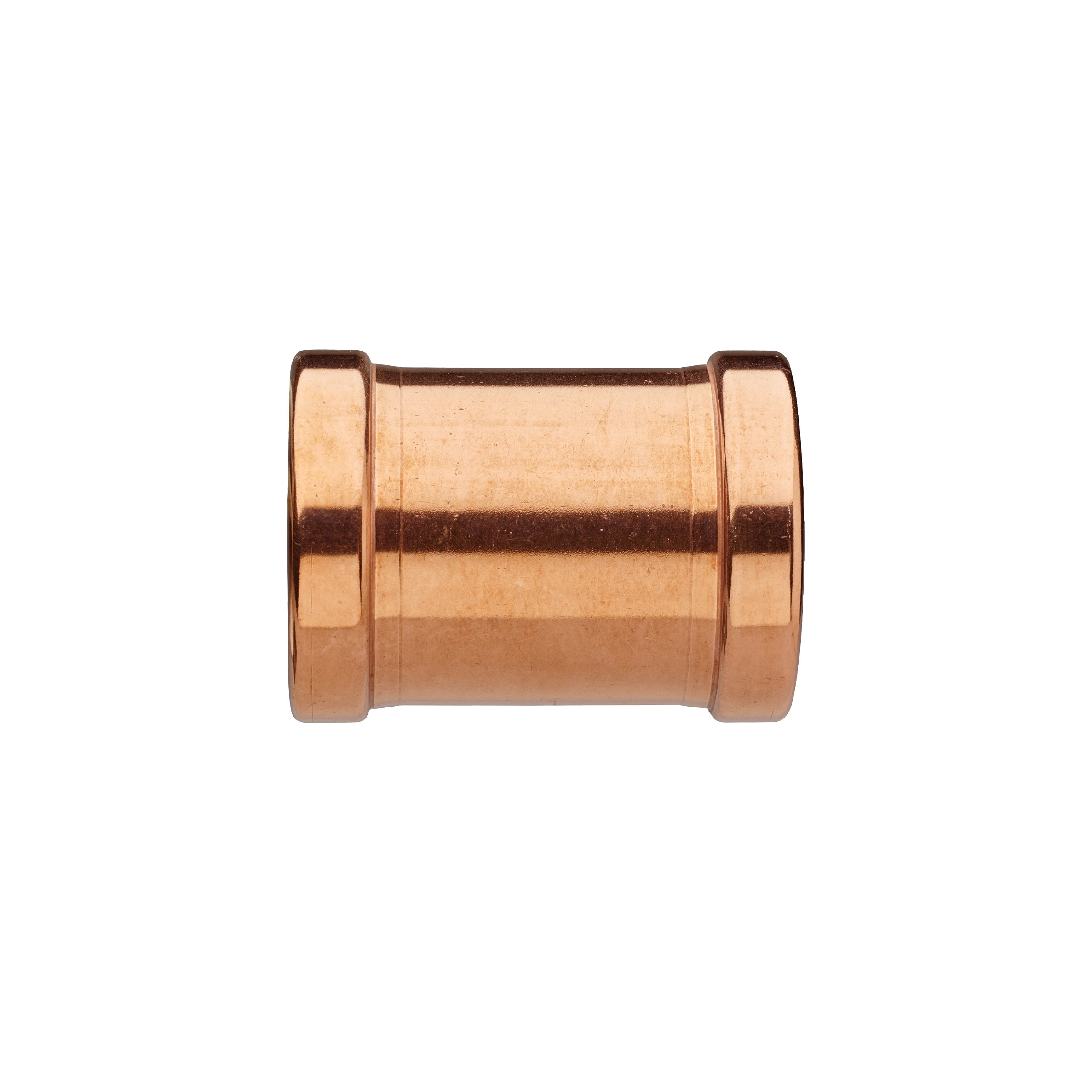 Bonomi 5V050012 - 2-1/2 Inch x 2-1/2 Inch Copper Press Slip Coupling