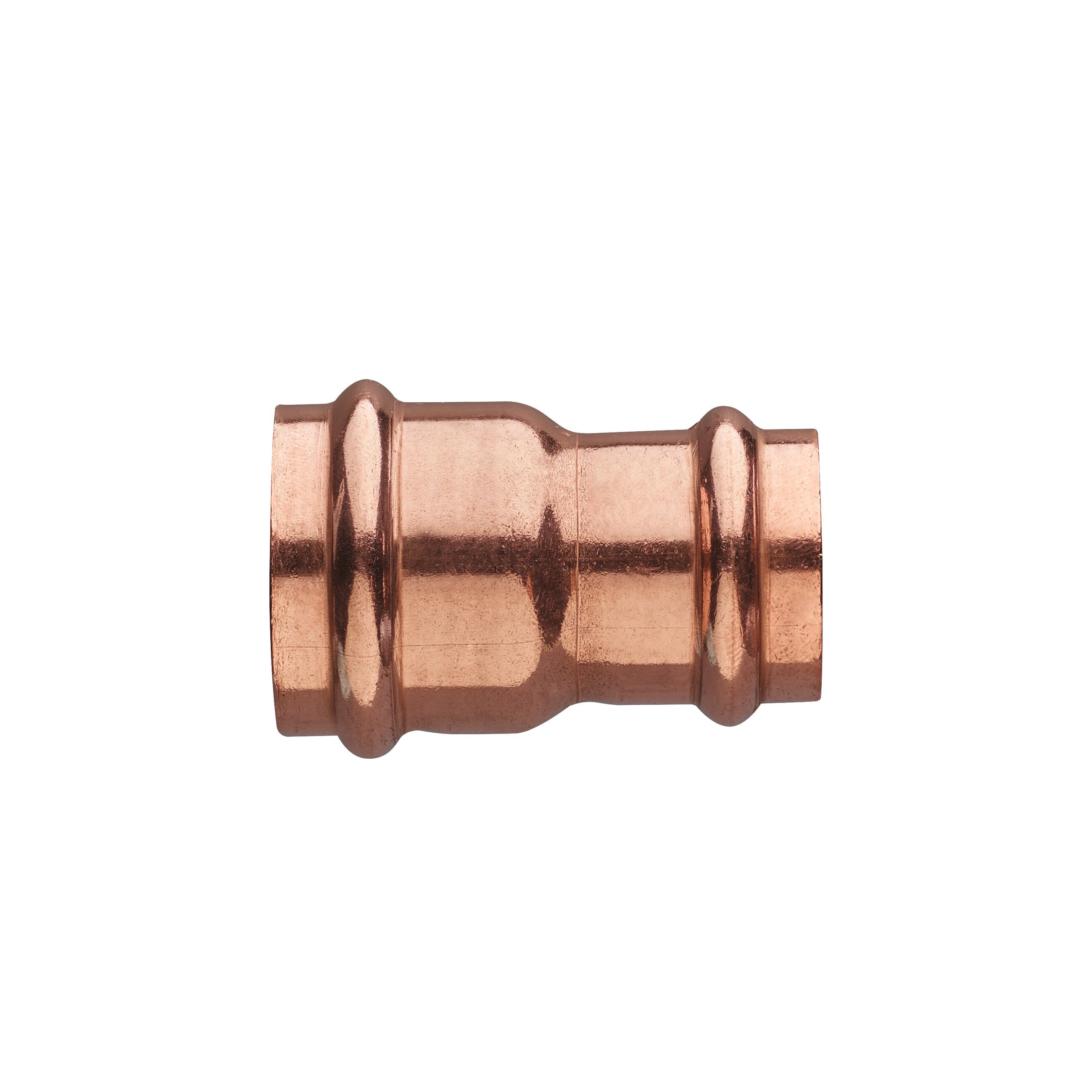 Bonomi 5V49000705 - 1-1/4 Inch x 3/4 Inch Copper Press Reducing Coupling - Pack of 3
