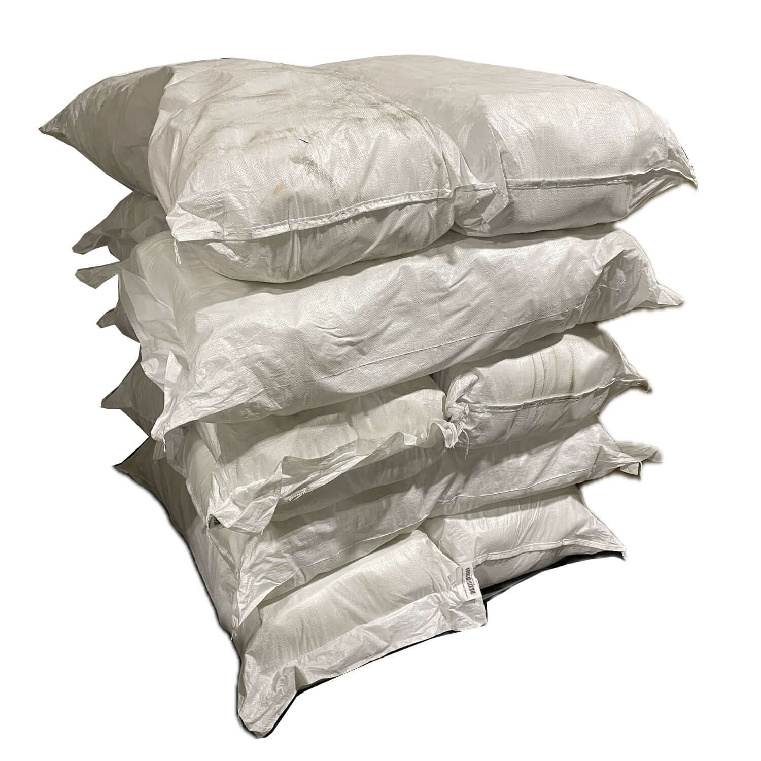 Bulk Quantity #2 Size 25 Micron Liquid Filter Bags, Polyester Felt, Polypropylene Ring