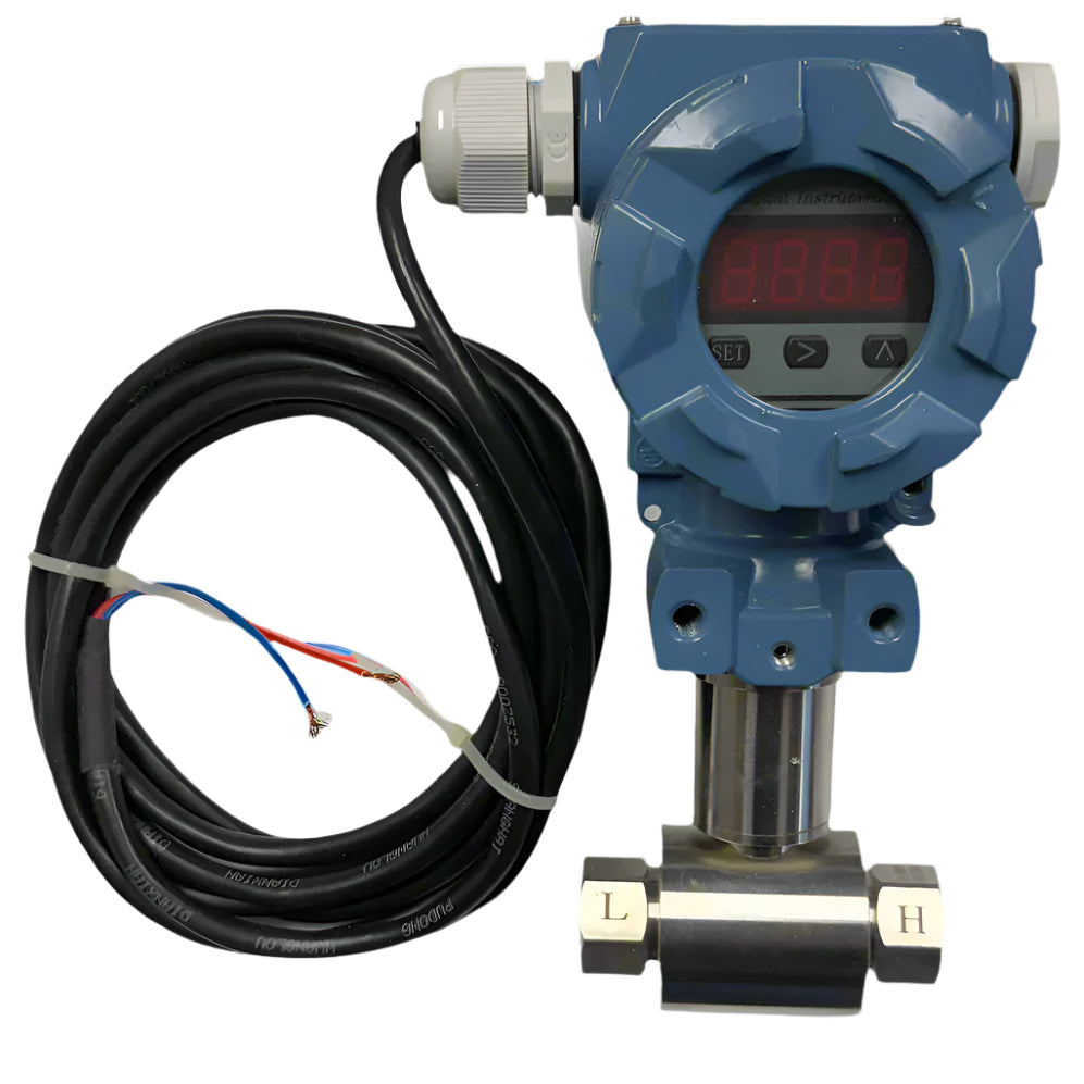PRM Differential Pressure Transmitter with LCD Display, 0-4"WC, 4~20mA, 24VDC