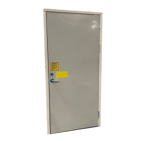 36"x82" Exterior Steel Manway Door: Perfect for Connex, Shipping Containers, and Fabricated Enclosures
